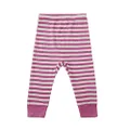 Merino Baby Merino Wool Pant for 6-12 Months Babies, Girl Stripe