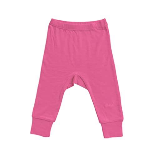 Merino Baby Merino Wool Pant for 6-12 Months Babies, Pink