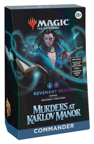 Magic the Gathering Murders at Karlov Manor Commander Deck Revenant Recon BLUE/BLACK (SD2)