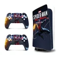 NowSkins Spider - Man 2 PS5 Skin for Playstation 5, Premium 3M Vinyl Cover Skins Wraps Set for Playstation 5 Disc Edition and PS5 Controller Stickers (PS5 Disc Edition), NS-PS5DISC-0022