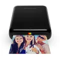 Polaroid POLMP01B Zip Mobile Printer w/Zink Zero Ink Printing Technology – Compatible w/iOS & Android Devices - Black