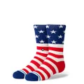 Stance Big Crew Sock The Fourth St Kids, White, Large