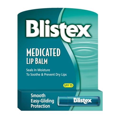 Blistex Medicated Lip Balm, SPF 15, 15 oz