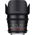 Rokinon DS50M-NEX Cine DS 50 mm T1.5 AS IF UMC Full Frame Cine Wide Angle Lens for Sony E-Mount Cameras (NEX)