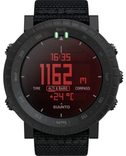 SUUNTO Core Alpha Outdoor Watch, Stealth, (SS050504000​)