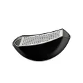 Alessi Parmenide Grater with Cheese Cellar, Black