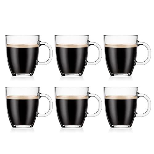 Bodum Coffee Mug, Bistro Single Wall, 6pcs, 350ml, 11239-10-2