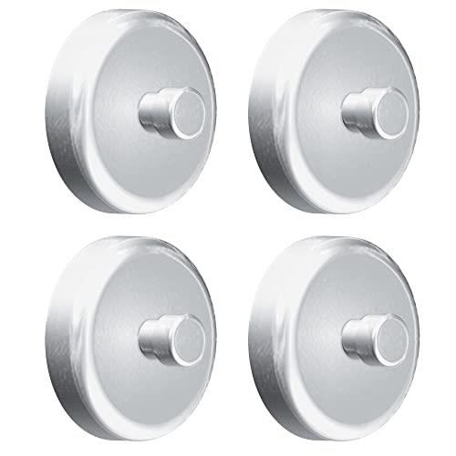 Kantek Magnets for Acrylic Glove/Paper Towel Dispensers, Clear, Set of 4 (AHM001)