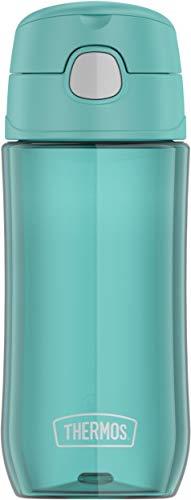 THERMOS FUNTAINER 16 Ounce Plastic Hydration Bottle with Spout, Aqua