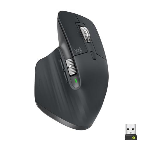 Logitech MX Master 3 for Business, Wireless Mouse, Logi Bolt Technology, Bluetooth, MagSpeed Scrolling, Ergonomic, Rechargeable, Globally Certified, PC/Mac/Linux - Graphite