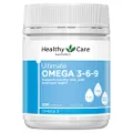 Healthy Care Ultimate Omega 3-6-9 Softgel Capsules, | Supports skin, heart and joint health
