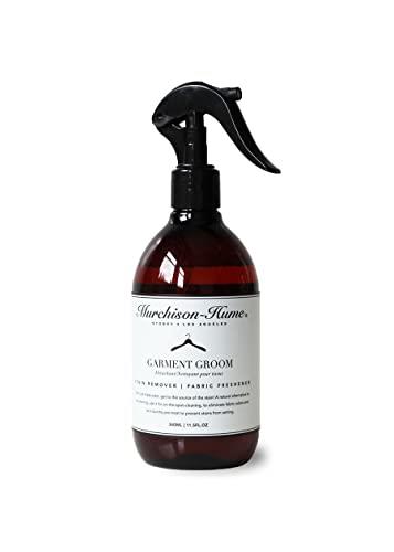 Murchison-Hume Garment Groom Fabric Freshener Plus Stain Remover Trigger Spray 340ml, Basil Mandarin Kale