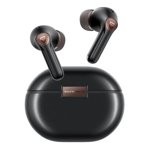 SoundPEATS Air4 Pro Noise Cancelling Wireless Earbuds, Bluetooth 5.3 Wireless Earbuds with 6 Mics CVC 8.0 ENC, AptX Adaptive Earphones, Multipoint Connection, in-Ear Detection, App Customize EQ