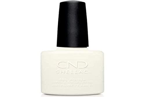 CND Shellac Colour Coat Gel Nail Polish 7 ml, White Wedding, 7 ml