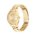 Calvin Klein Iconic Plated Thin Gold 1 Stainless Steel Gold Dial Unisex Watch