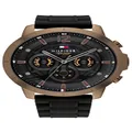 Tommy Hilfiger Luca Silicone Dial Men's Watch, 50 mm Case Diameter