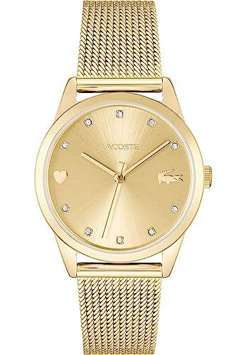 Lacoste Stargaze IP Thin Gold 1 Steel Light Gold Dial Women's Watch