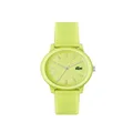 Lacoste 12.12 Multifunction Yellow Silicone Yellow Dial Women's Watch