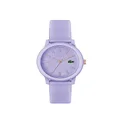 Lacoste 12.12 Purple Silicone Purple Dial Women's Watch