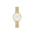 Lacoste Suzanne IP Thin Gold Steel White Dial Women's Watch