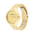 Calvin Klein Define Iconic Plated Thin Gold Steel Thin Gold Dial Men's Watch