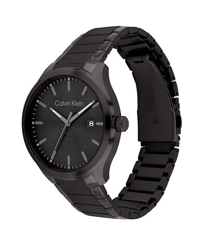 Calvin Klein Define Iconic Plated Black Steel Black Dial Men's Watch