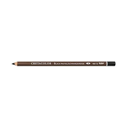 CRETACOLOR Black Chalk Pencils Box 3 (CR46012)