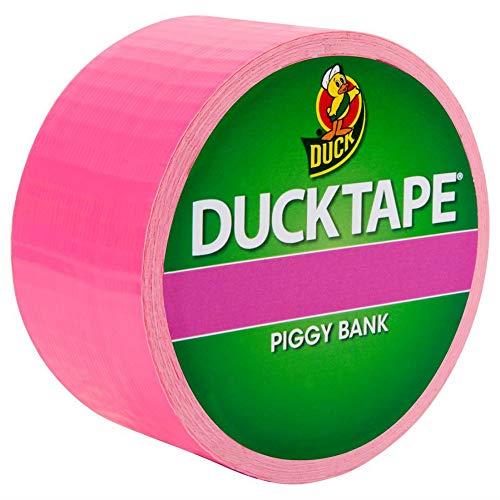 Duck Tape Brand Duct Tape Colours, 48 mm x 18 Meter, Neon Pink, Single Roll