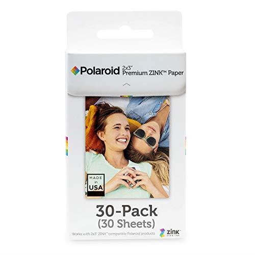Polaroid 2x3 inch Premium Zink Photo Paper Triple Pack (30 Sheets) - Compatible with Polaroid Zip Instant Printer & SocialMatic, Z2300, Snap Instant Cameras