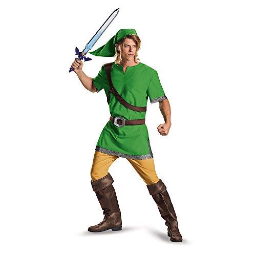 Disguise Nintendo - Legend of Zelda Link Classic Adult L/XL (42-46) Green