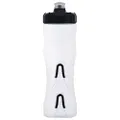 Fabric Cageless 750ml Water Bottle Clear/Black