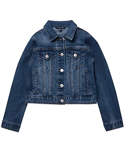 Calvin Klein Girls' Denim Jacket, Authentic, 12-14