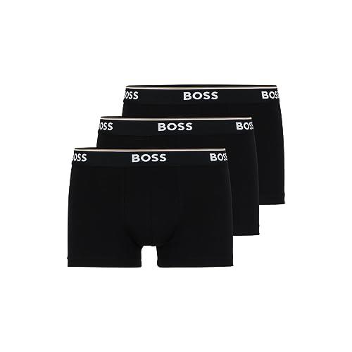 Hugo Boss Men's Trunk 3 Pack, Black, Large