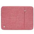 NIDOO 11 Inch Laptop Sleeve Case Water Resistant Bag for 12.9" iPad Pro M2 2022 M1 / 13" MacBook Pro M1 M2 2022 Air M1 / 13" Surface Pro 9 X 8/12" Surface Laptop Go / 13.4" Dell XPS 13, Red