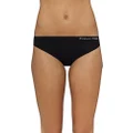 Calvin Klein Women's Pure Seamless Bikini, Black, Large