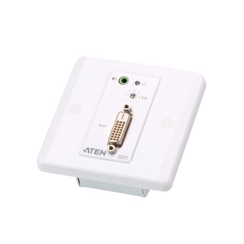 Aten DVI Over 2 Cat 5 Extender with MK Wall Plate