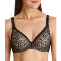 Berlei Women's Lace Barely There Contour Bra, Black, 18D