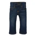 Wrangler Baby Boys' Five Pocket Jean, Dark Blue, 12 Months