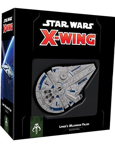 Fantasy Flight Games Asmodee FFGSWZ04 Star Wars X Wing Lando's Millennium Falcon 2nd Edition Board Game, Black, mixed colours
