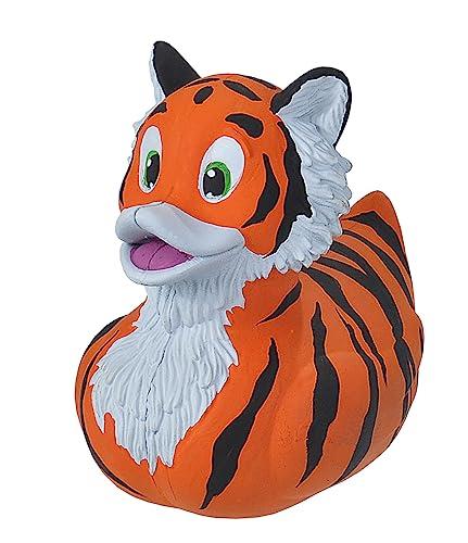 Wild Republic Rubber Duck, Tiger, Gift for Kids, Great Gift for Kids and Adults, 4 inches