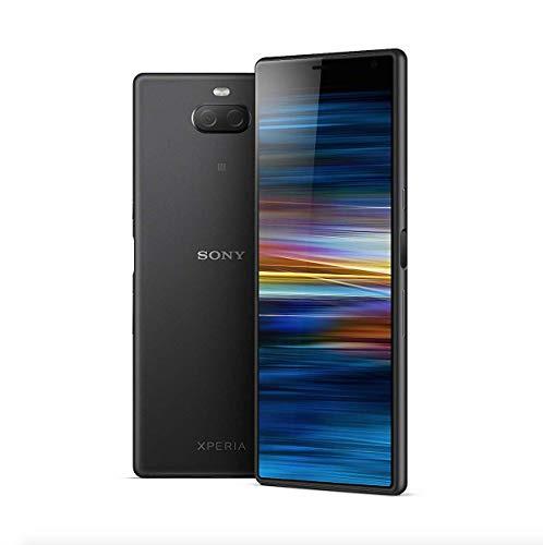 Sony Xperia 10 Plus 6.5 Inch 21:9 Full HD+ Display Android 9 UK SIM-Free Smartphone with 4GB RAM and 64GB Storage - Black