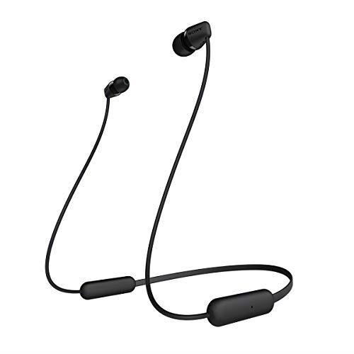 SONY WI-C200 Wireless Bluetooth Headphones - Black (International Version)