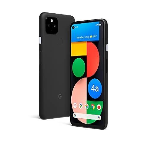 SIM Free Google Pixel 4a 5G 128GB Mobile Phone – Just Black, High Speed Help for Less, The Essential 5G Google Phone