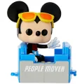 Funko PoP! Disney World - 50th Anniversary Mickey Mouse on People Mover Vinyl Figure, 9 cm Height