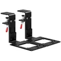 [Short threads has been corrected] Set of 2 Desk Mounts Hotas Mount for Logitech G X52/X52 Pro/X56/X56 Rhino/Thrustmaster T.16000M / VKB Gladiator with All Installation Bolts ＆ Install Manual