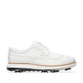 Cole Haan Men's Originalgrand Tour Golf Waterproof Shoe, Optic White/Natural/Optic White, 11.5