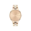 Calvin Klein Linked Bracelet IP Carnation Gold Steel Dial Women's Watch