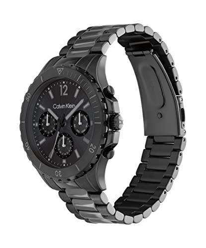 Calvin Klein Sport For Him Iconic Plated Steel Dial Men's Watch