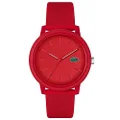 Lacoste 12.12 Red Silicone Red Dial Men's Watch
