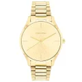 Calvin Klein Iconic Plated Thin Gold 1 Steel Gold Dial Unisex Watch